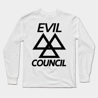 Kung Pow Enter the Fist - Evil Council (black) Long Sleeve T-Shirt